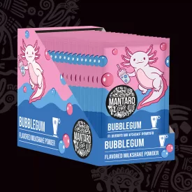 MANTARO RÁGÓGUMI ÍZŰ MILKSHAKE - DOBOZ