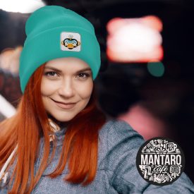 MANTARO Beanie kötött sapka - MAJOM