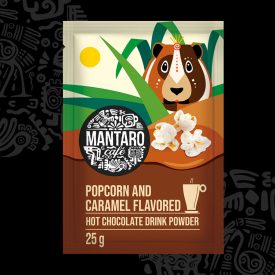 Mantaro Karamellás Popcorn ízű forró csokoládé