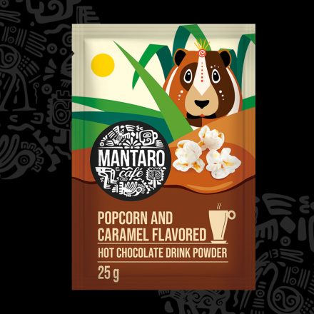 Mantaro Karamellás Popcorn ízű forró csokoládé