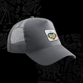 MANTARO Trucker Cap - Graphitgrey Monkey