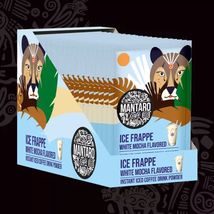 MANTARO WHITE MOCHA ÍZŰ JEGESKÁVÉ - DOBOZ