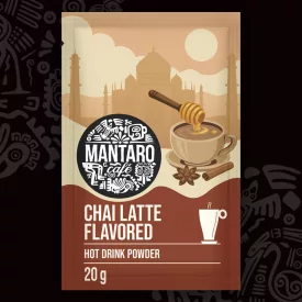 Chai latte ízű forró italpor